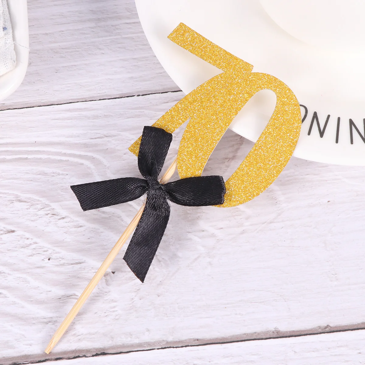 

20 Pcs Birthday Cake Decoration Insert Toppers Decorations Cupcake Picks Dessert