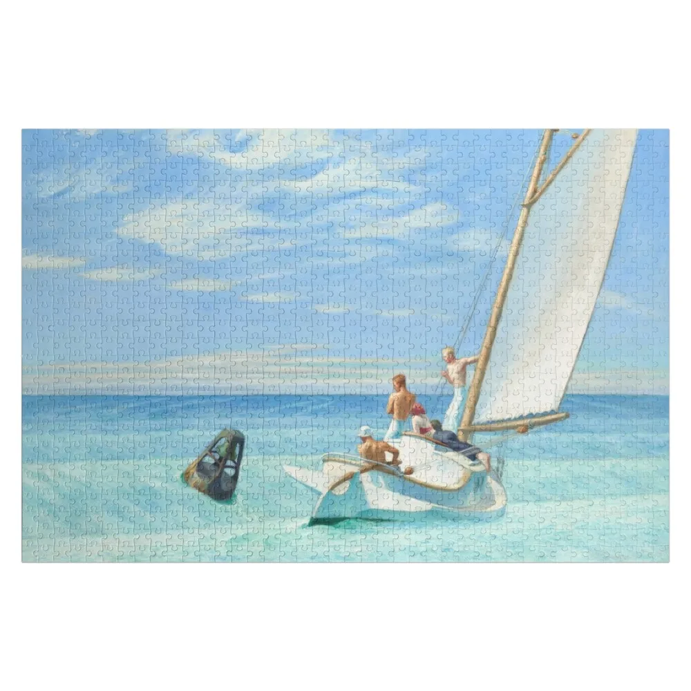 Ground Swell Oil Painting by Edward Hopper Jigsaw Puzzle Personalised Toys Personalized Baby Toy Game Children Puzzle