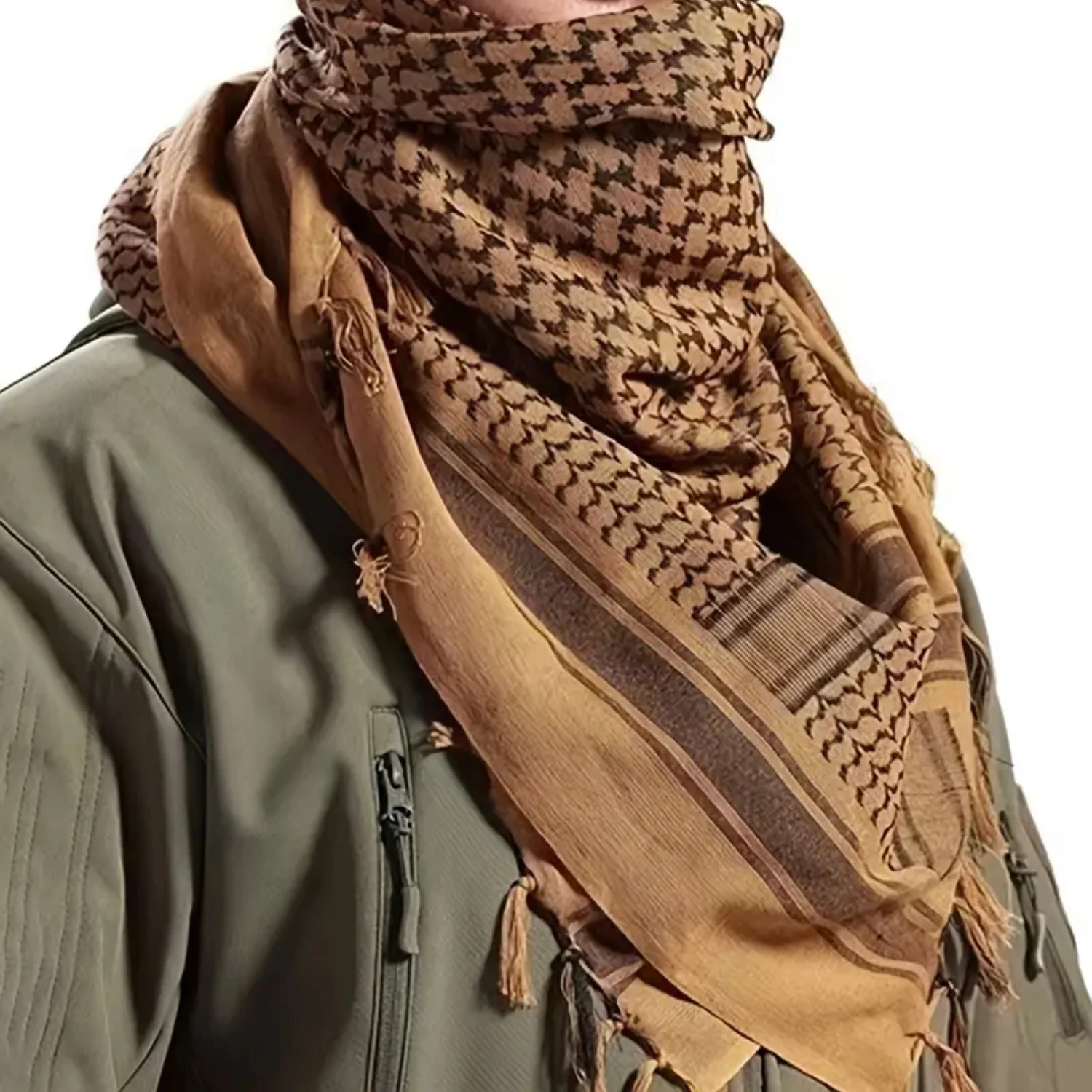 Men's Tactical Desert Cotton Thermal Scarf - 43