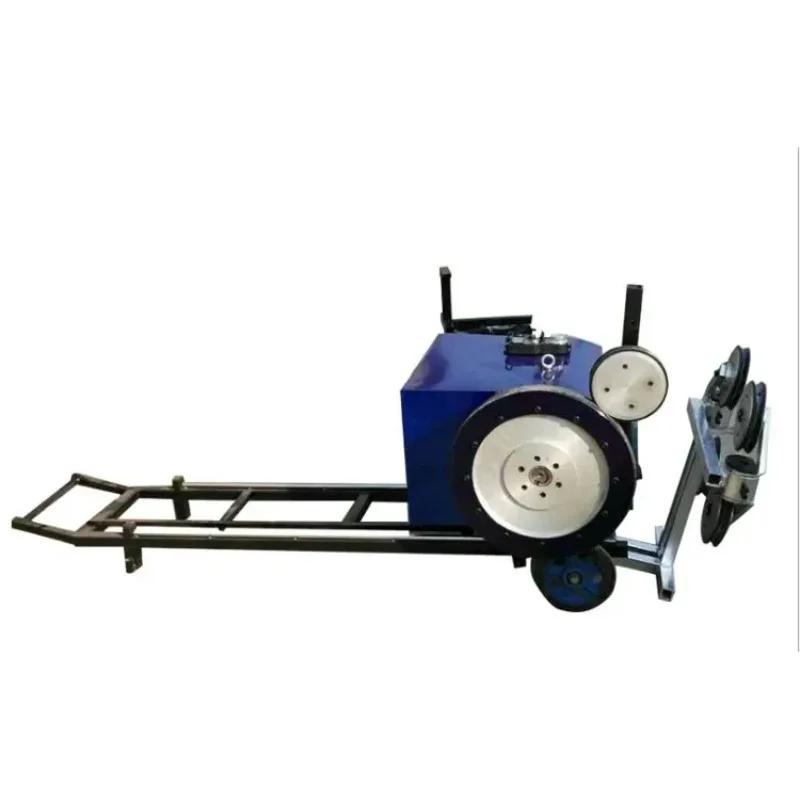 China Factory Direct Price Electric Small  WireSaw Wire Wire Saw Machine Stone Cutting