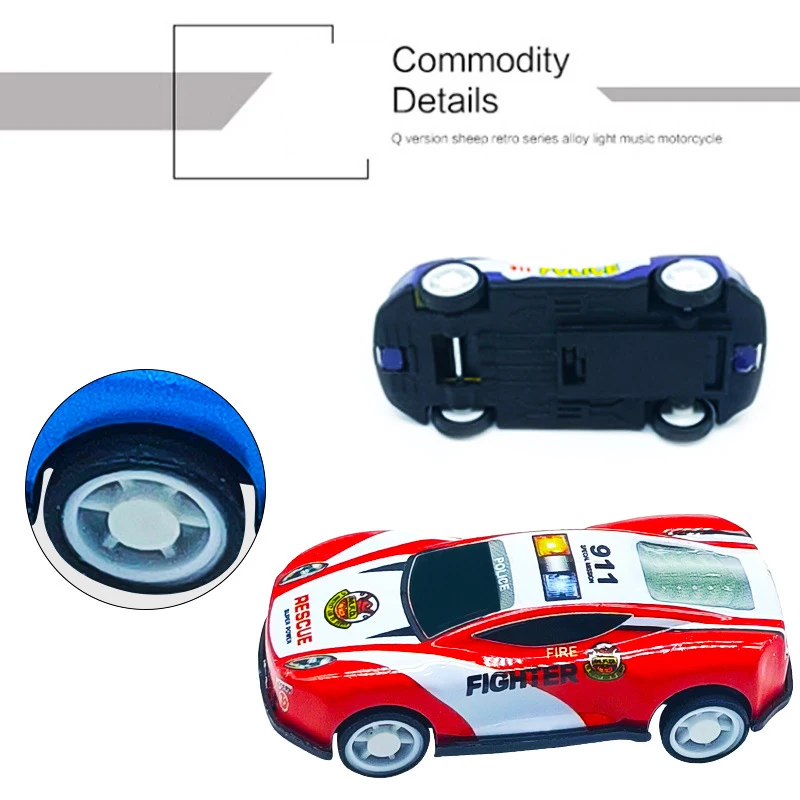 5Pcs Mini Alloy Small Car Model Toy Pull Back Car Funny Cute Metal Tin Car Toys Kids Toys Festival Party Christmas Birthday Gift