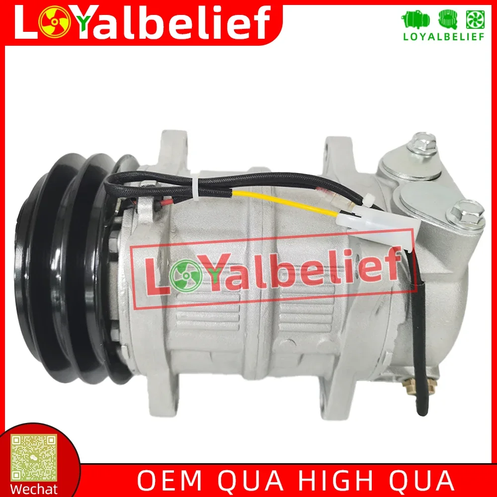 

Auto DKS15CH Air Conditioning AC Compressor For Volvo 940 9463137 9447841 8601635 9171050 CM8379 12V 2PK