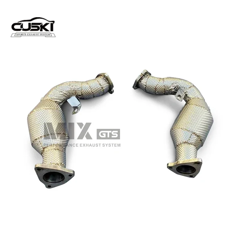 High Flow NO Cat exhaust for the 2013-2018 Toyota 86 Subaru BRZ 2.0 quality Stainless Steel Exhaust Modification Accessories