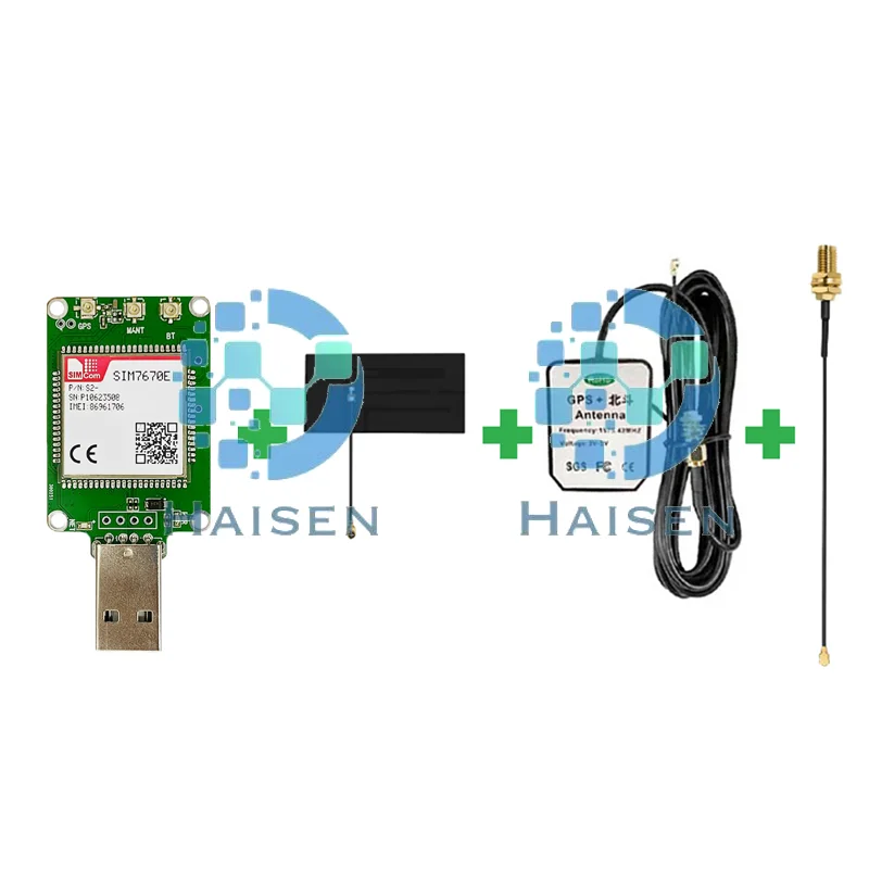 HAISEN SIMCOM SIM7670E-MNGV USB Dongle SIM7670E-MNGV Dongle SIM7670E Core Board LTE CAT1+GPS+Qualcomm chip SIM7670