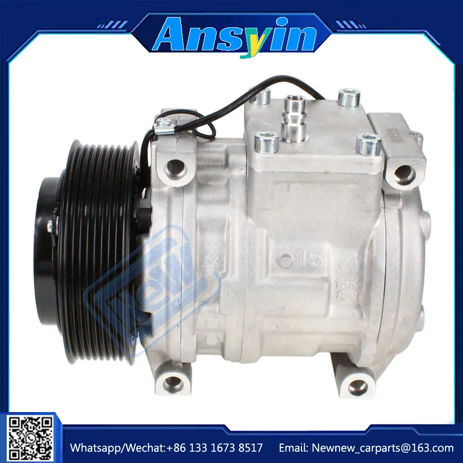 Компрессор кондиционера переменного тока 10PA15C для John Deere RE257084 77700042614 RE203758 AL174137 SE501466 SE502882 AL155836 AL78779