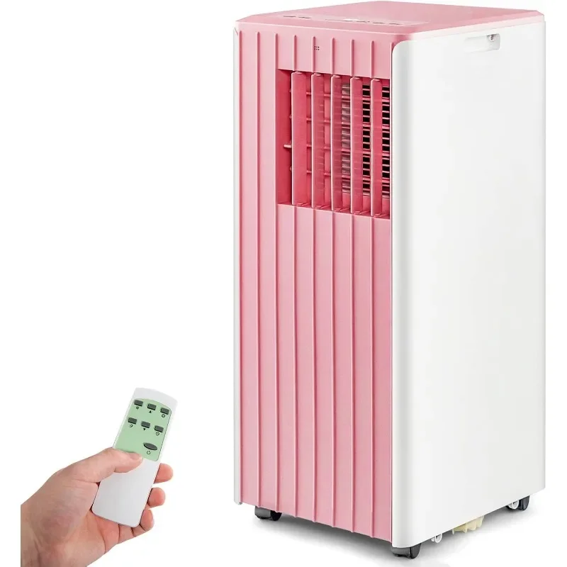 PETSITE 10000 BTU Portable Air Conditioner, 3-in-1 AC Cooling Unit with Remote Control, Dehumidifier & 24H Timer