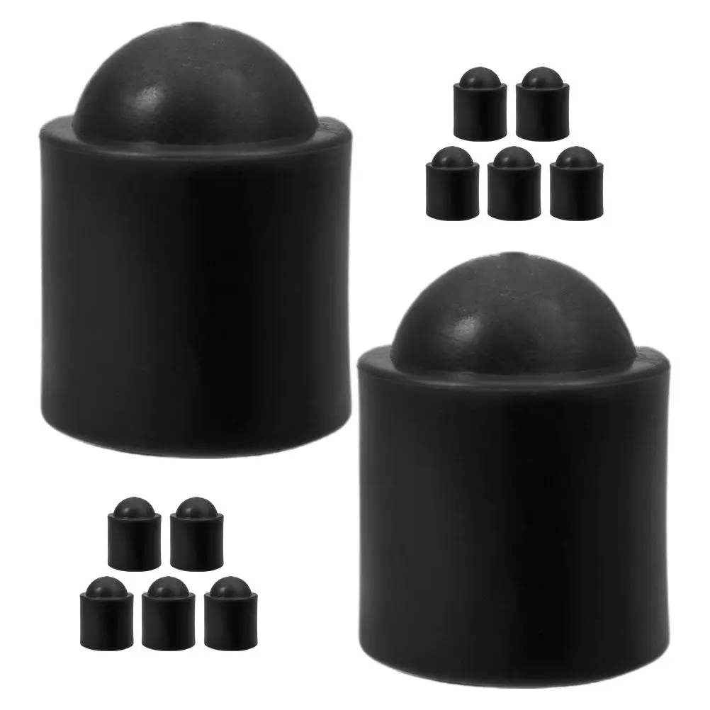 

12Pcs Pool Cues End Protectors Rubber Replaceable Protective Covers Billiard Cue Rod End Snooker Parts Billiard Protecting Part