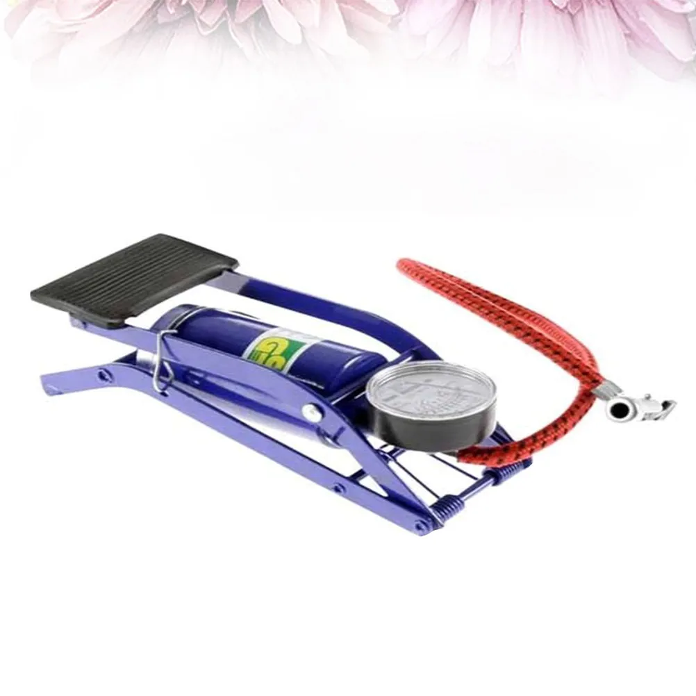 

1Pcs Pedal High Pressure Pump Portable Pump Lightweight Anti Slip Self Propelled for Car Motorcycle Bicycle