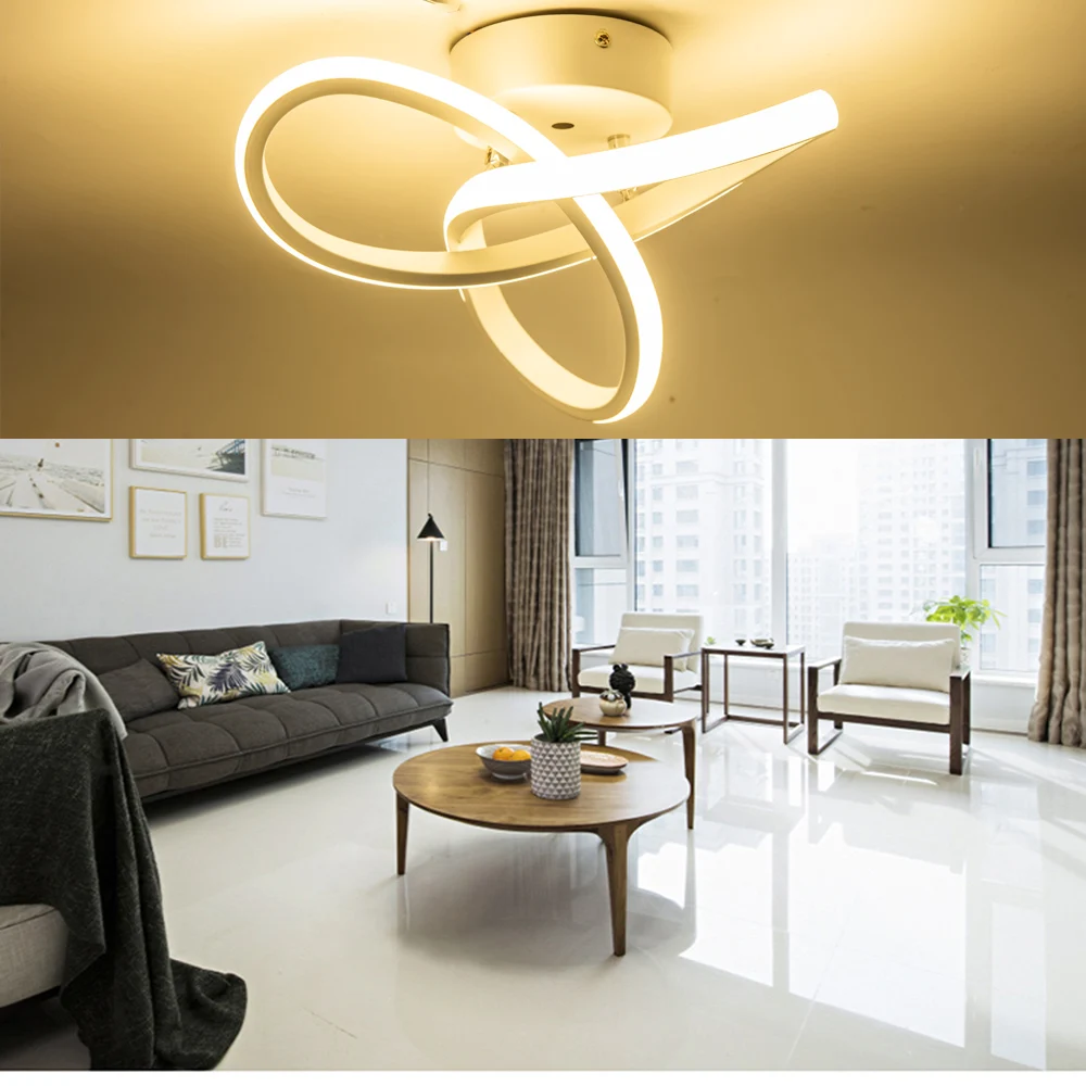 

Nordic Creative LED Ceiling Light Modern Minimalist Dining Room Living Room Interior Decoration Light