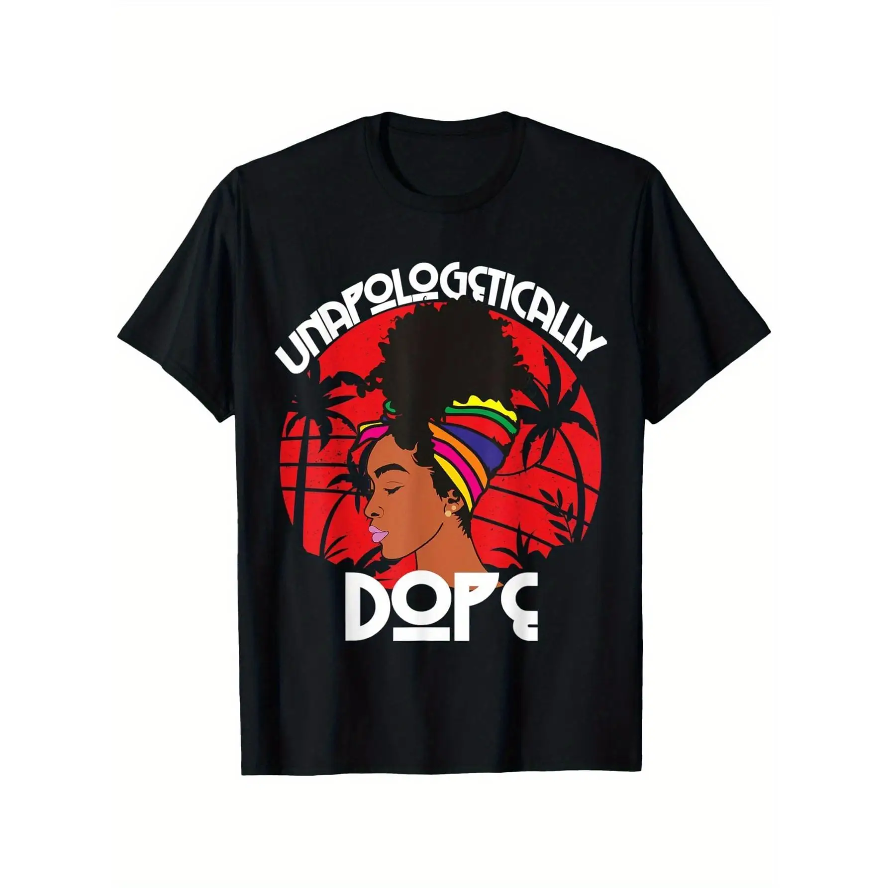

MenAfrican American Unapologetically Afrocentric Tee T-Shirt, Comfortable Outdoor, Casual Top Casual Summer Wear|Crew Neck Tshir