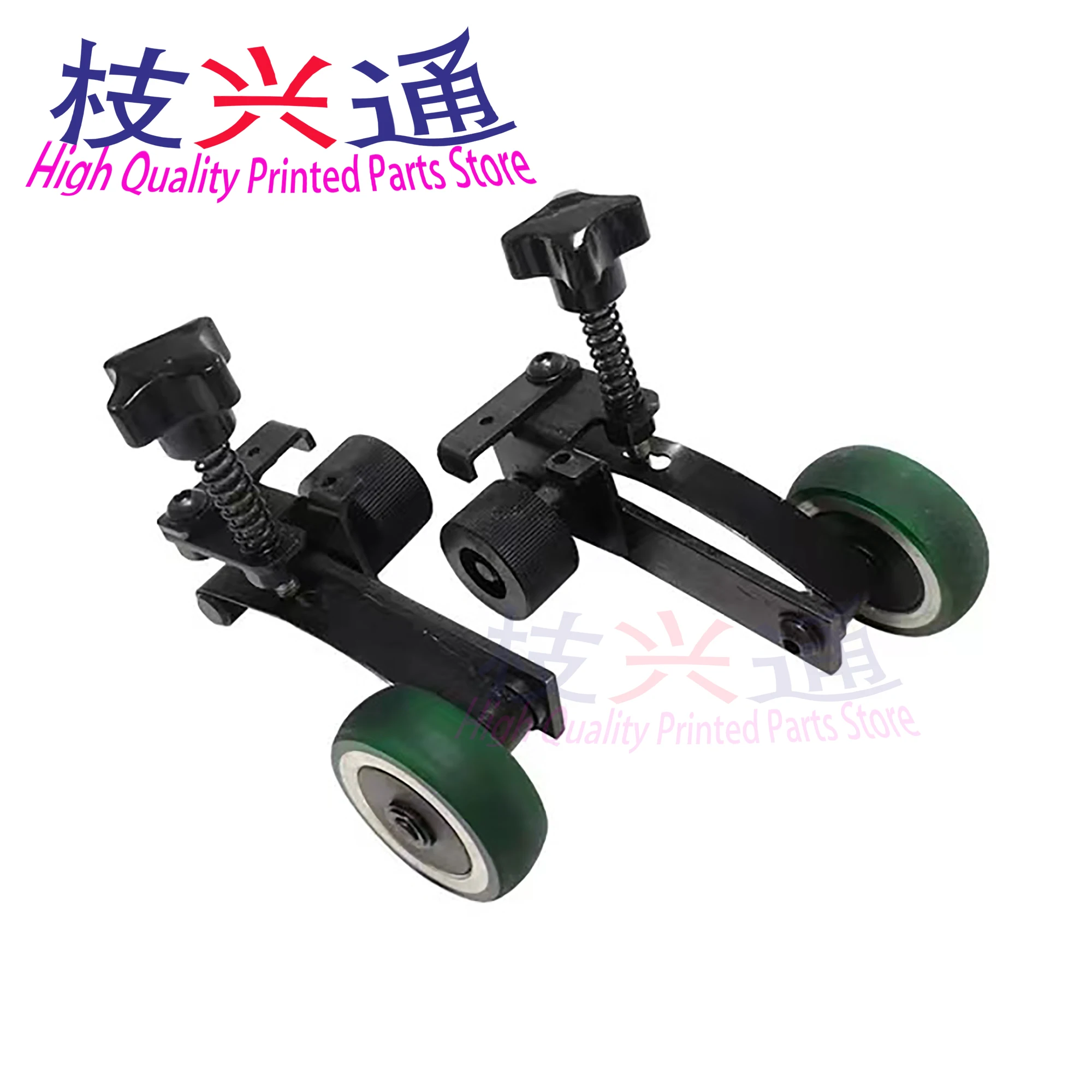 1 set KBA105 Paper Pressing Wheel Assembly Paper Feeding Rubber Wheel Printing Machine Spare Parts Rubber Wheel Assembly