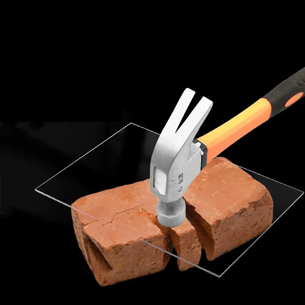 Panneau d'endurance PC Transparent, épaisseur 0.5-20mm, plaque en Polycarbonate, feuille de plastique résistante à l'usure, bricolage dur pour la maison, 297x210mm