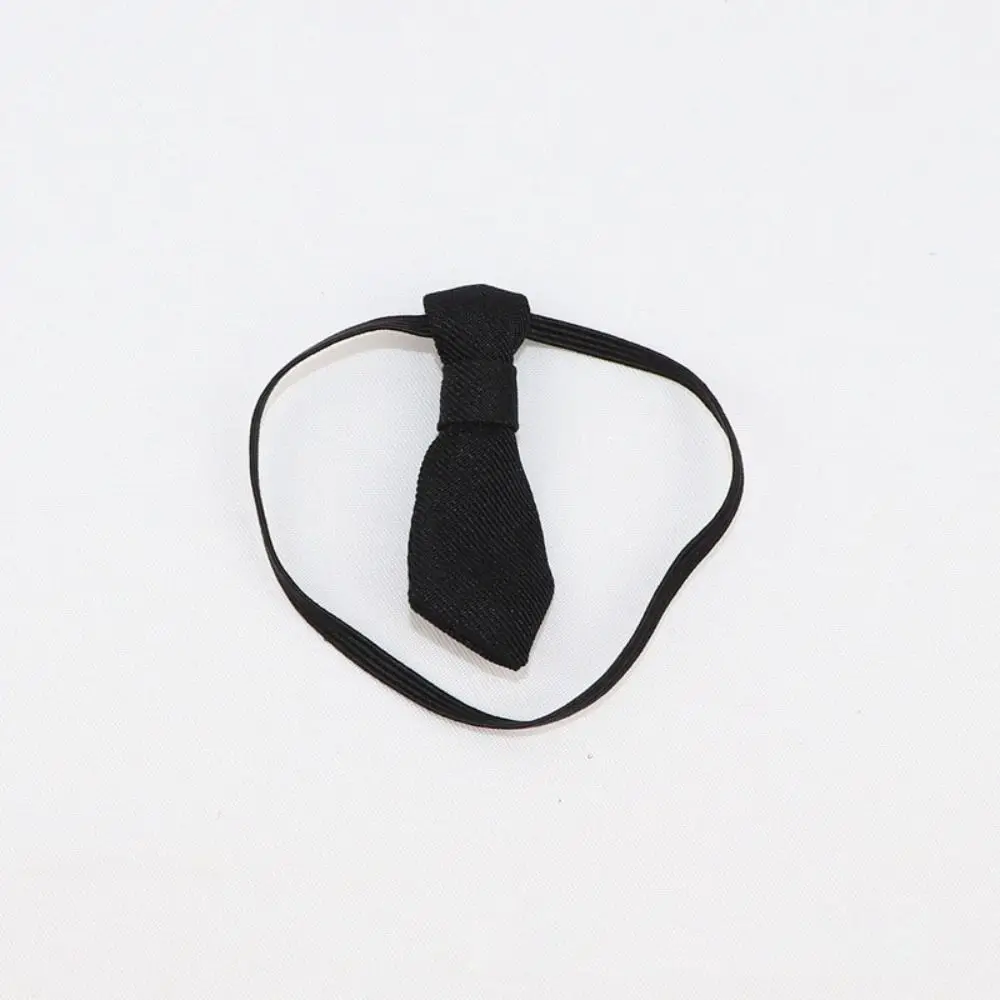 Fashion Clothes Bow Ties New 2 Styles Black Uniform Bow Tie DIY Doll Clothing Decorations 1/11 OB11 Dolls/1/12 Bjd Dolls