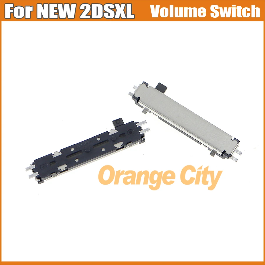 1 قطعة ل جديد 2DSXL/LL حجم على إيقاف التبديل ل 3DSXL/LL التحكم في مستوى الصوت التبديل ثلاثية الأبعاد انزلاق زر الصوت تبديل وحدة التحكم الملحقات