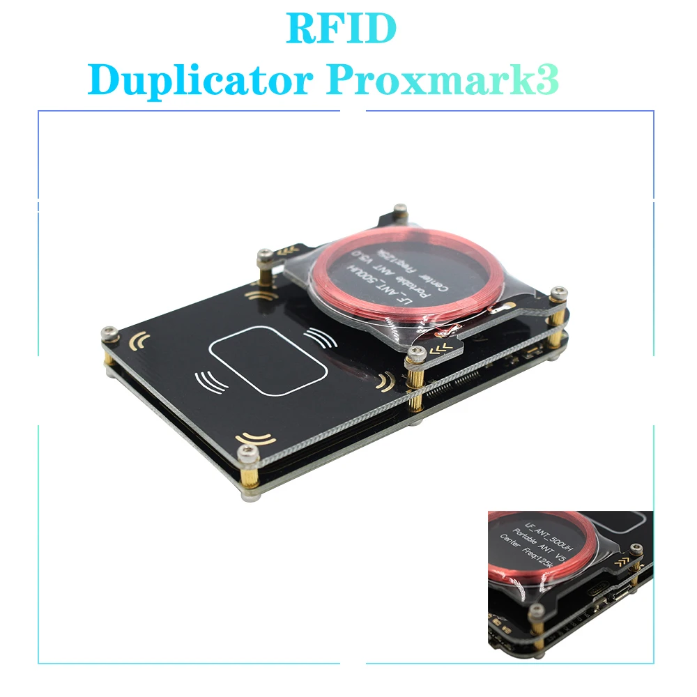 RFID Copier Proxmark3 Rdv 512M Memory 125KHZ 13.56MHZ Smart Chip Reader ID IC Tag Key Programming Cloner T5577 UID Badge Writing