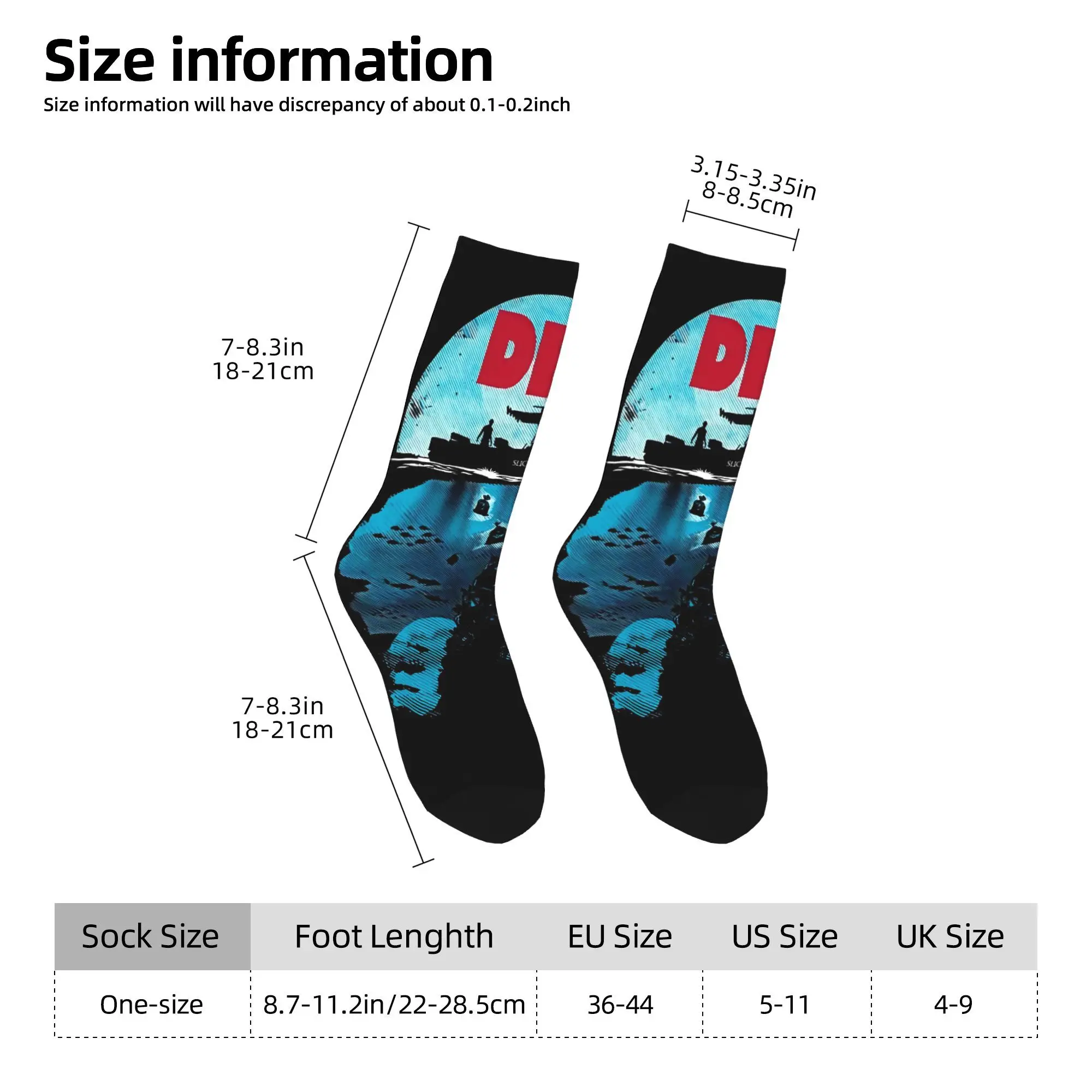 Dexter Morgan Show Tv  Socks  Design Stockings Anti-Slip Men Socks Warm Soft Winter Fashion Running Socks