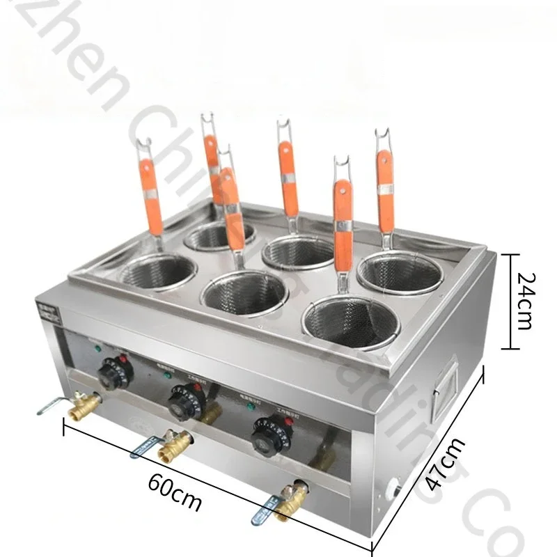 New EH-706 Gas Desktop Furnace Cooking Noodles Business Use Noodle Soup Furnace Stainless Steel Stove Cooking Furnace