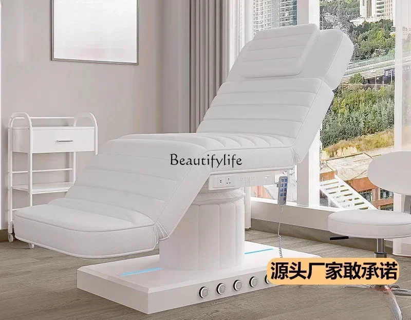 

12 Electric beauty bed Physiotherapy lifting beauty salon special flushing bed
