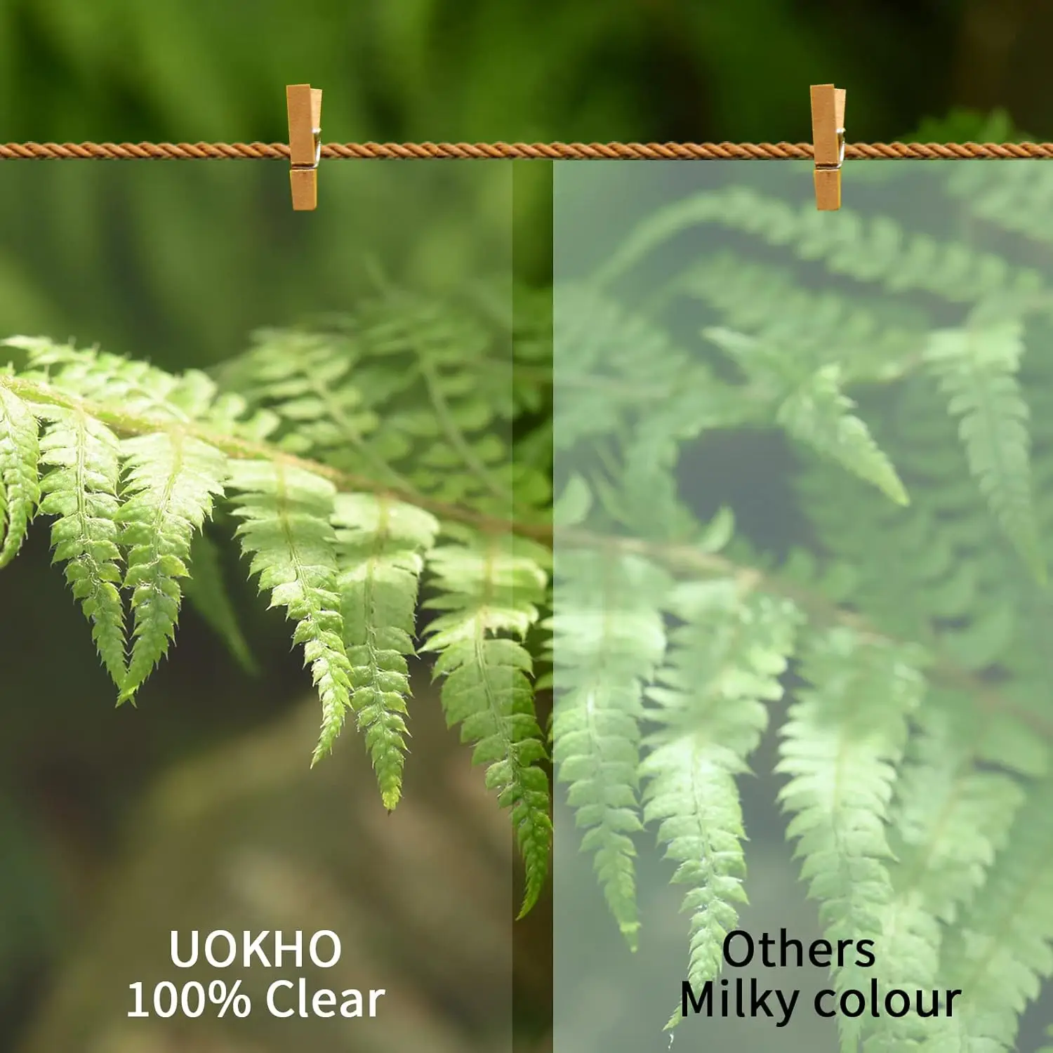 100개 열 라미네이팅 백 필름, 9.5*6.5cm, 사진 및 문서 밀봉용 투명 플라스틱 필름