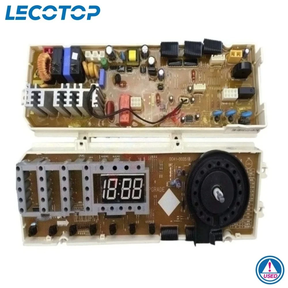 Placa de controle de computador DC41-00051B para máquina de lavar Samsung Display PCB peças de reposição de lavadora