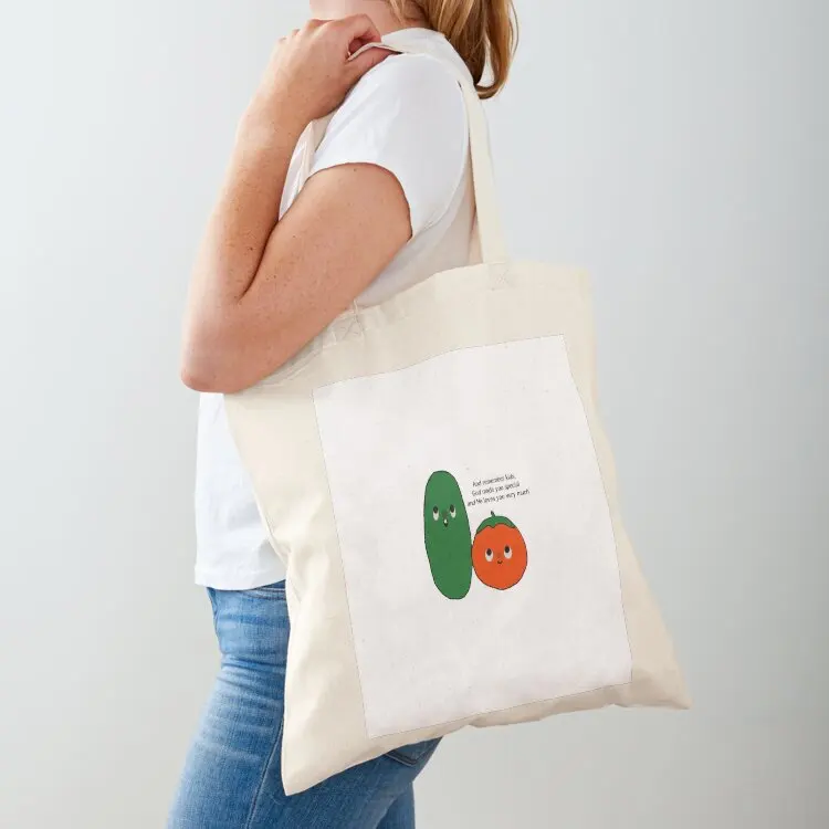 

Veggie Tales doodle Tote Bag canvas bags bags luxury women sac pour femme personalized tote bag