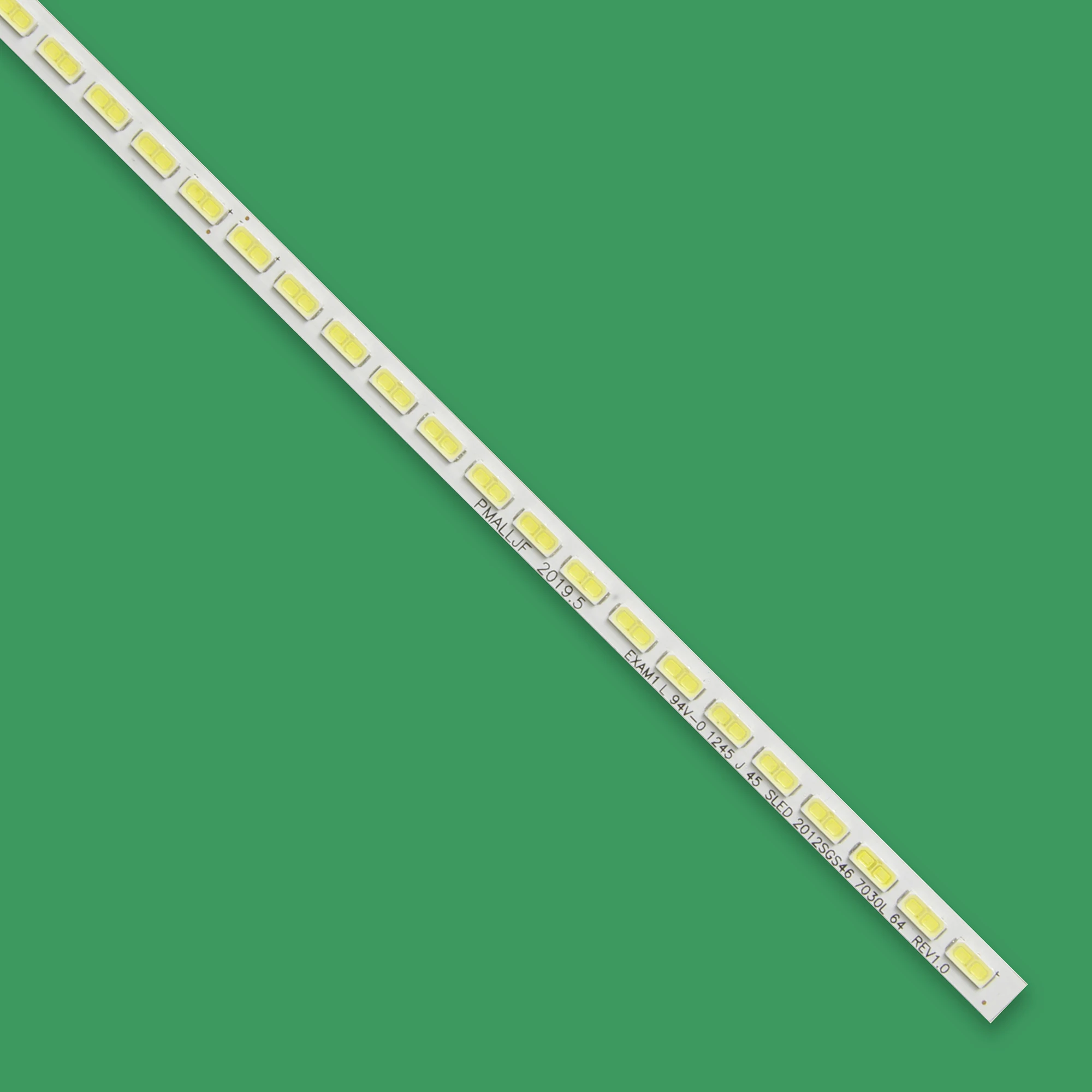 570mm LED Backlight Lamp strip 46inch 64 leds SLED 2012SGS46 7030L 64 REV1.0 For L46E5000-3D L46V7300A-3D LED46X5000D LTA460HW04