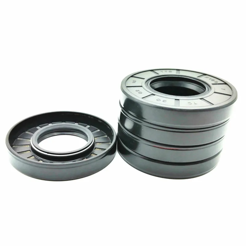 NBR Shaft Oil Seal TC-8*12*13*14*15*16*18*19*20*22*23*25*26*28*30*34*3/4/5/6/7/8/9 Nitrile Covered Double Lip With Garter Spring