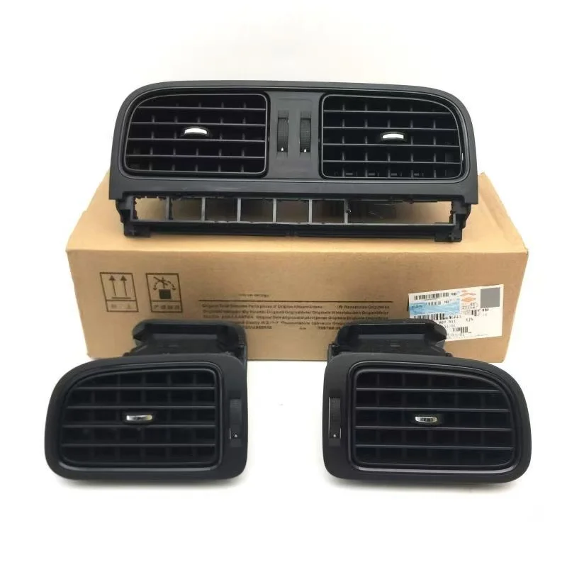 

NEW Car exhaust port for Volkswagen Polo 5 Vento hatchback accessory matte black A/C ventilated 2014, 2015, 2016, 2017, 6R0819