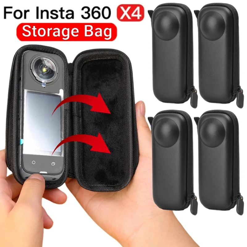 For Insta 360 X4 Carrying Storage Case Anti-scratch Portable Camera Bags Protective Cover Shell for Insta 360 X4 Accessories