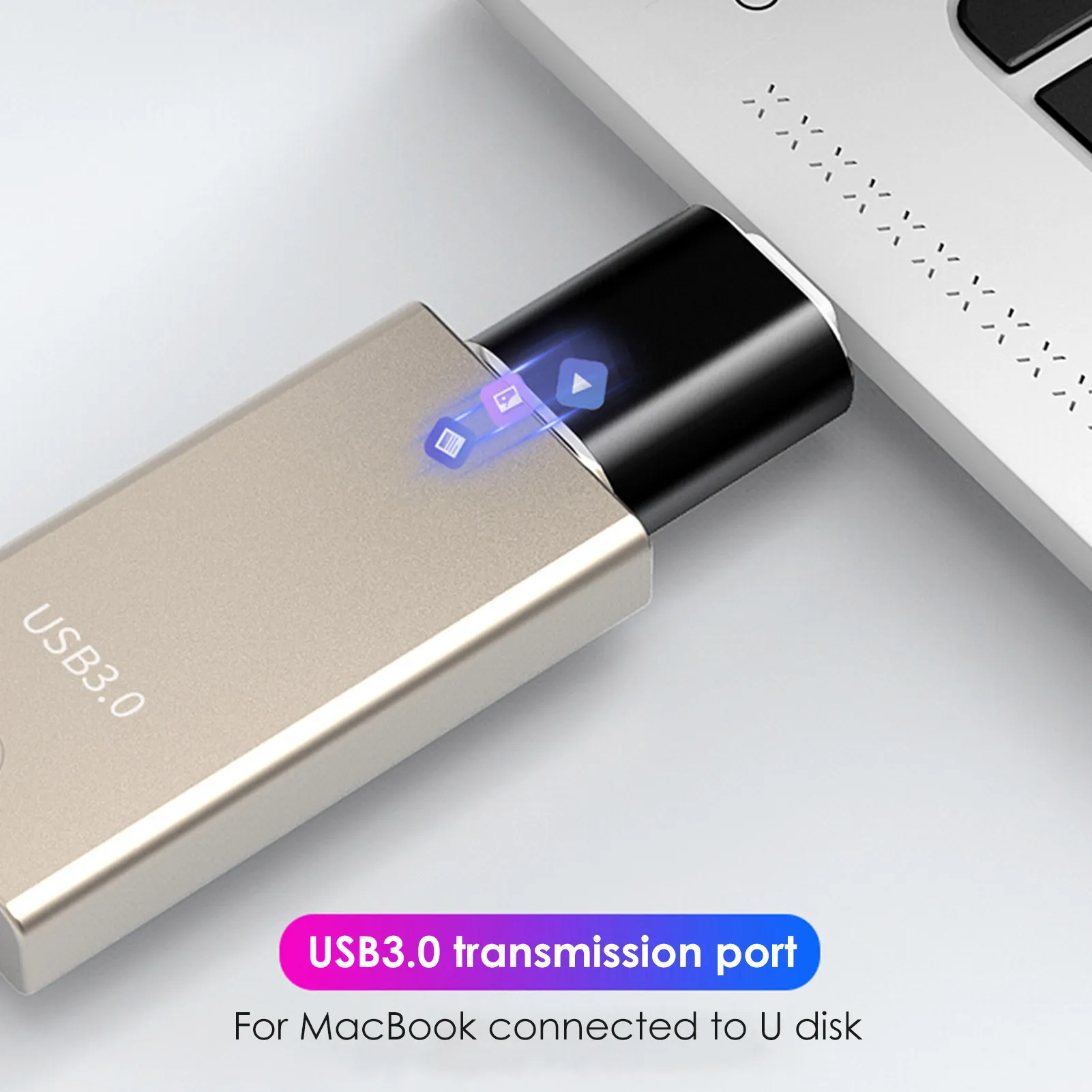 Адаптер для телефона с интерфейсом USB Type C на USB