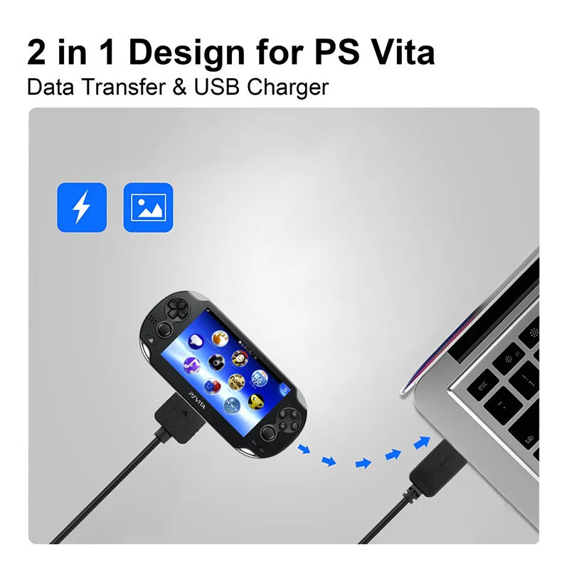 NEW EU US Plug Home Charger Power Supply 5V AC Adapter USB Charging Cable Cord For Playstation  PS Vita 1000 Console Game - view 5