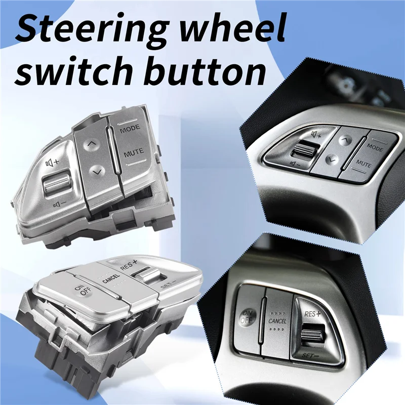 

Multi-Function Steering Wheel Button Volume Adjustment Cruise Speed Control Switch For Hyundai Tucson IX35 2010-2015