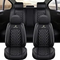 Universal 3D Napa Leather Car Seat Cover for JEEP Compass Grand Cherokee Commander Wrangler JK Car Accessories