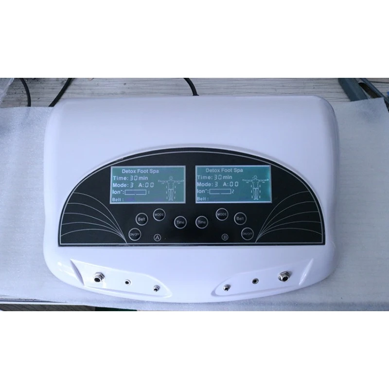 Dual Ionic Hydrogen Water Detox Foot Spa Cell Cleanse with Heating Belts Therapy Device