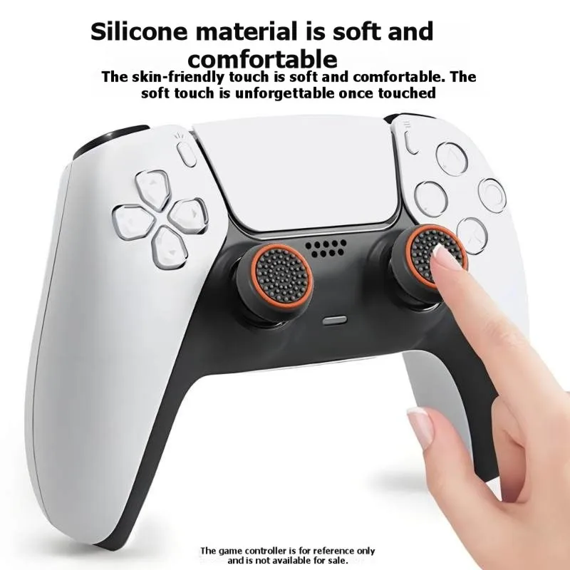 HOT!A72T For PS4/5, , NS Pro-For Game Controllers Silicone Thumb Stick Grip Caps-Anti-Slip Design Enhancement