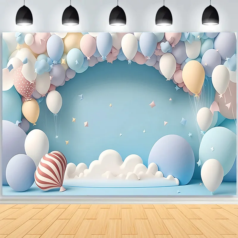 

Beautiful Decorations For Baby Shower Party Photography Backdrops Props Children Birthday Newborn Photo Studio Background BE-16