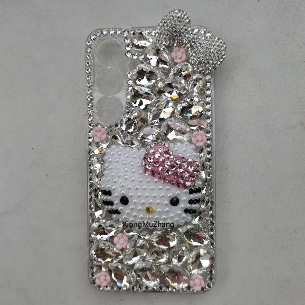 Hello Kitty Strass-Diamant-Hülle für Motorola Moto G Play G Power G Stylus 2023 2024 2025 2026 One Fusion One Vision Plus – Detail 7