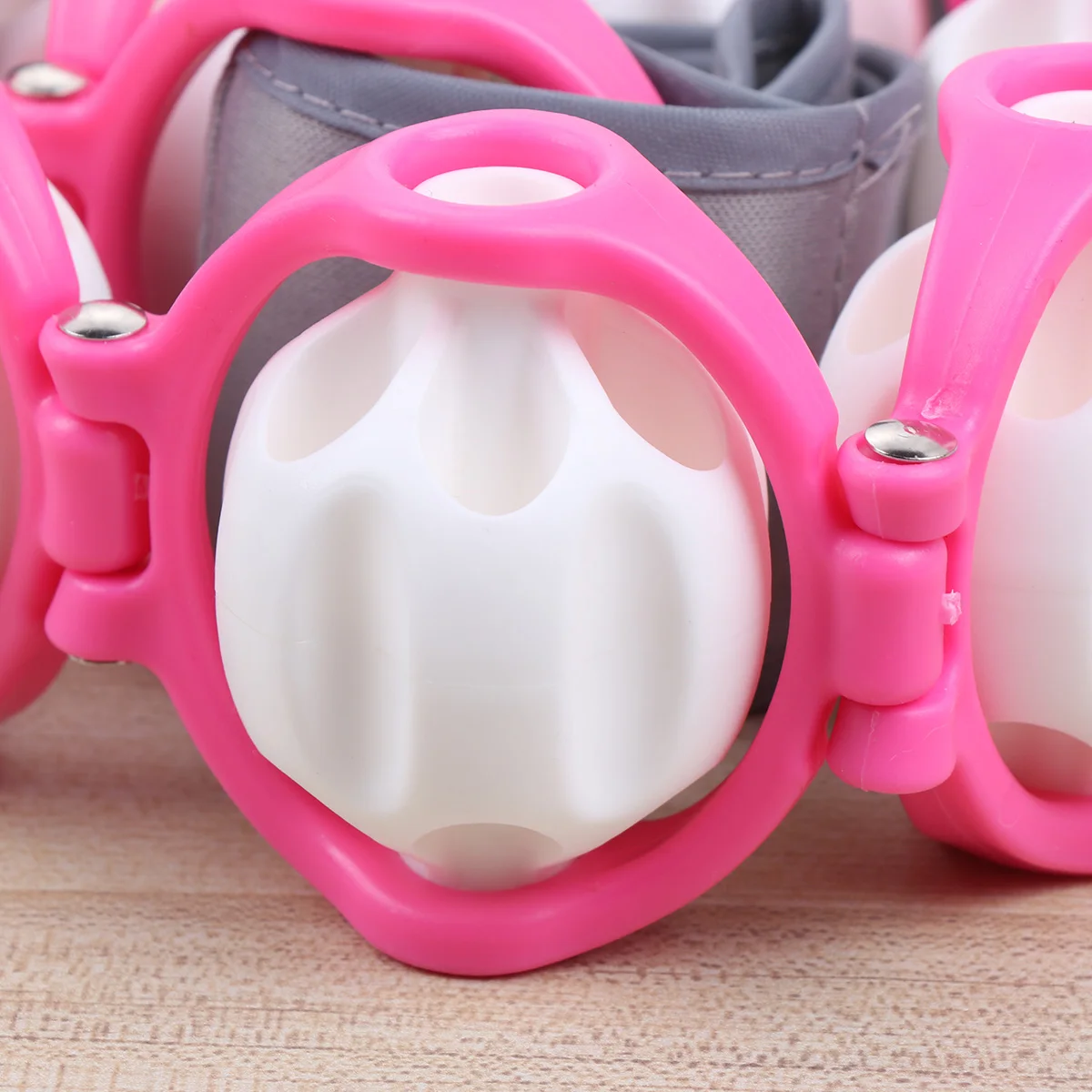 

Cervical Spine Massager Pink Rolling Lightweight Neck Fatigue Relief Body Massage Tool Roller Upper Node
