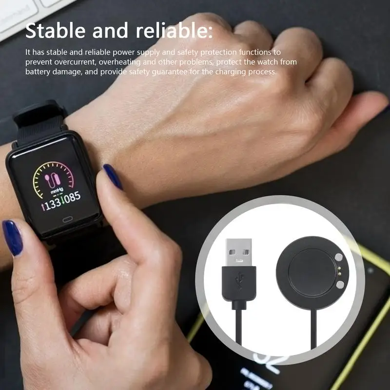 Smartwatch Magnetic Charger For Samsung Watch USB Fast Charging Charger Cable For Samsung Galaxy Watch 6 5Pro 5 4 3 Active 2 1