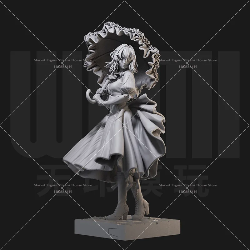 1/24 1/18 Scale Violet Garden Graceful Violet Evergarden Healing Comic DIY Self-assembled 3D Un-panited Resin Model Collectible