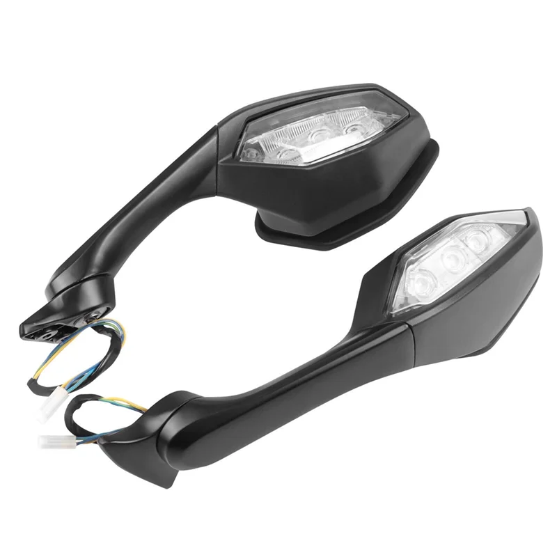 

Classic-Motorcycle Rear View Mirrors With Turn Signals For YAMAHA R1 R6 YZF-R1 YZF-R6 2017 2018 2019 2020