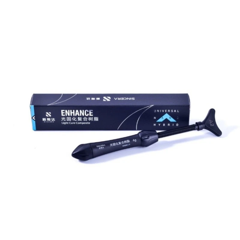Dental Materials Light Curing Composite Resin 4g/tube Universal Front and Rear Teeth Dental Oral Materials A1/A2/A3/A3.5