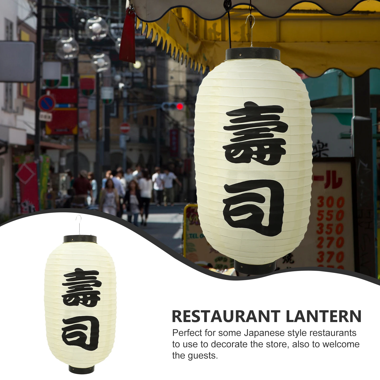 

Waterproof Silk Lantern Wedding Decor Traditional Japanese-style Lanterns Room Decoration