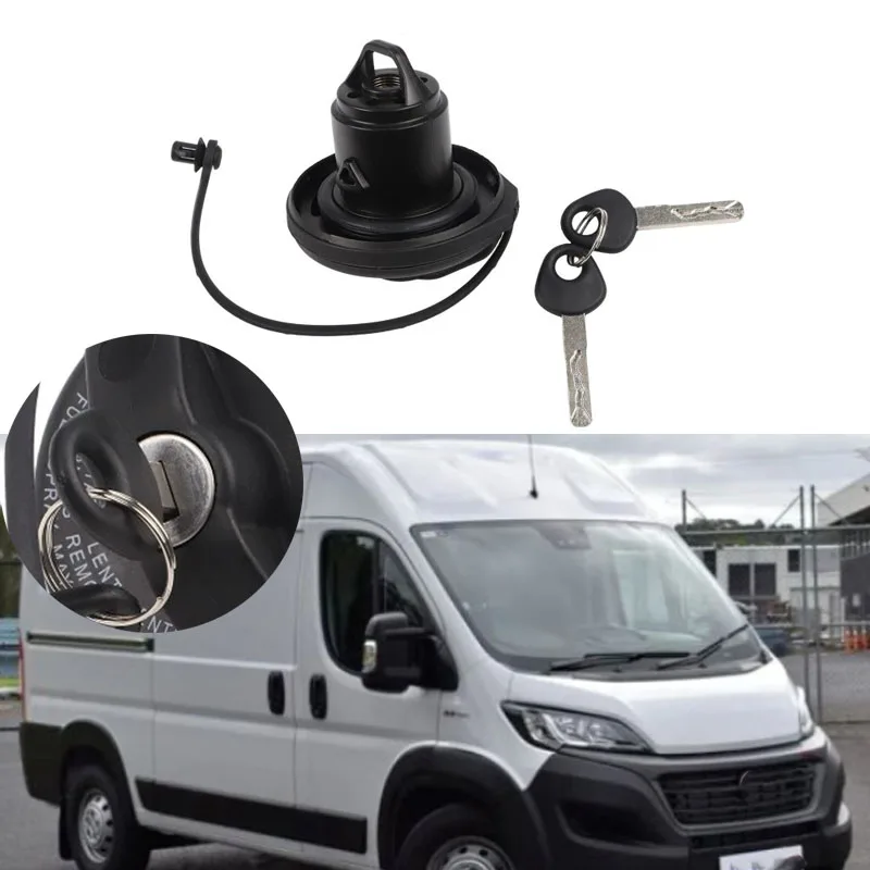 Fuel Tank Cover With Lock With 2 Keys For Fiat Ducato For Boxer For Relay 2 Keys Oem 71802900 Lockable Fuel Tank Cap Tank Covers