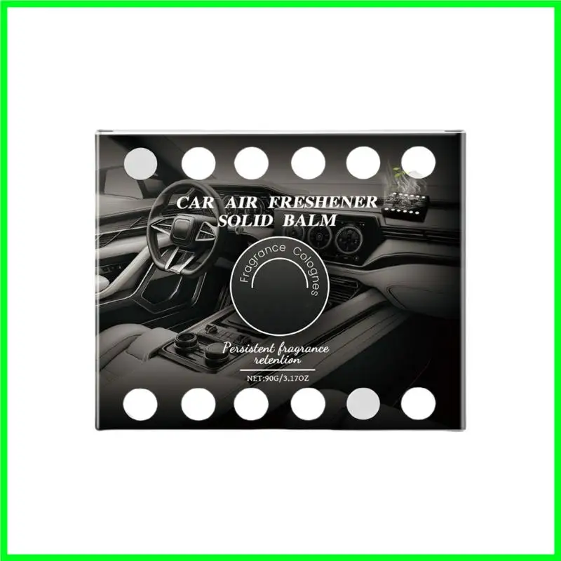 

T3EF Elegant Refreshing Car Scent Balm Offer Lasting Fragrances & Odor Neutralization