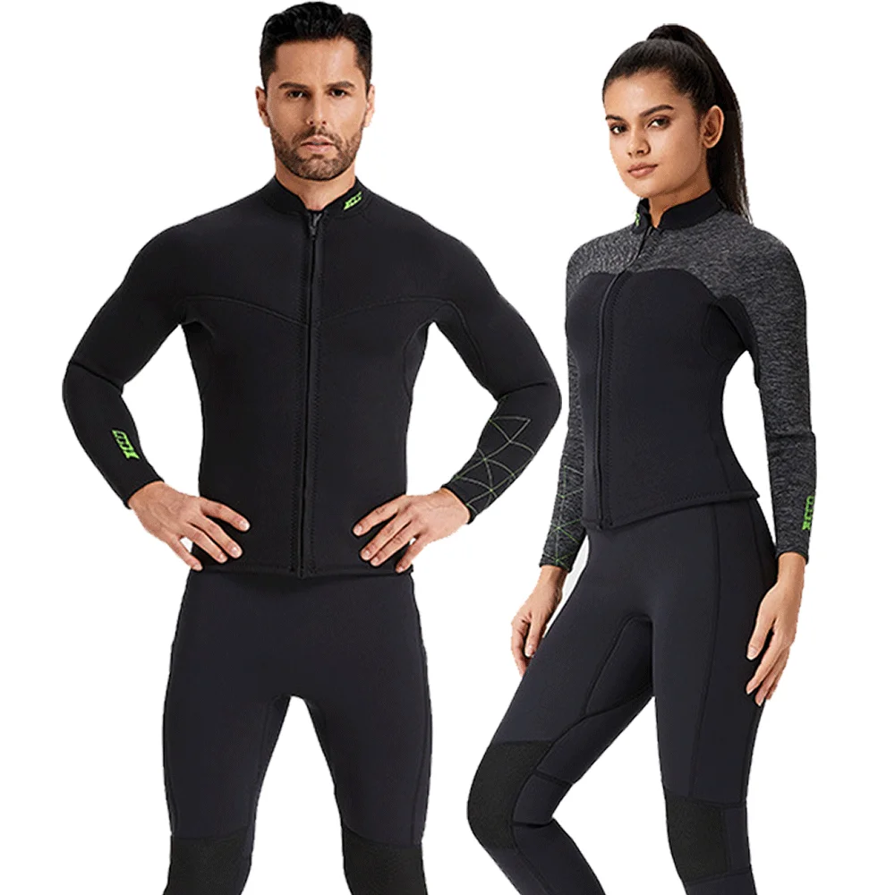 

3mm Wetsuit Surf Suit Men Women Neoprene Pant Top Swimsuits Scuba Diving Suit Swimwear Winter Spearfishing Rash Guards Kitesurf