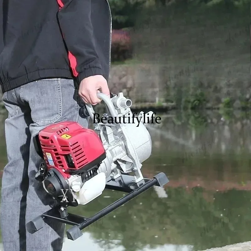 

HR High Lift Self Priming Four Stroke Water Tool Multipurpose Farm Crop Irrigation And Household Daily Water Transfer Appli