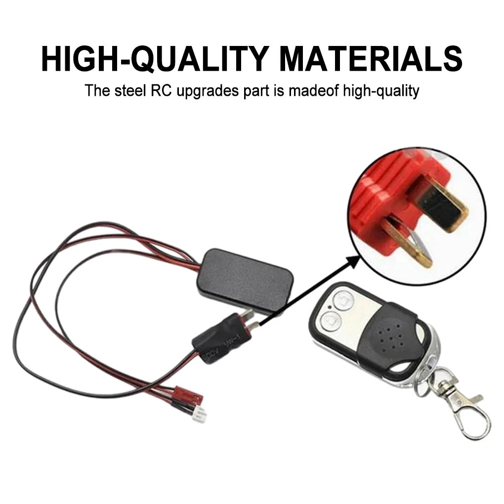 RCGOFOLLOW Plastic Solid Winch Controller Eco-friendly Rc Winch Controller For 1/10 Rc Winch Controller  Trx4