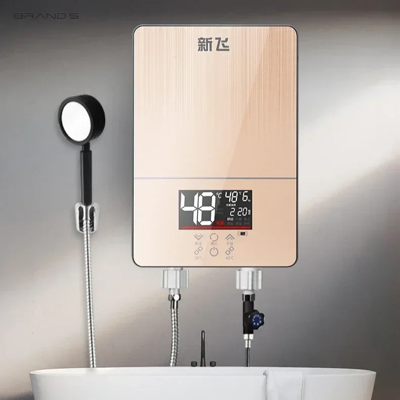 Electric water heater constant temperature instant heating household bath shower variable frequency fast heating water heater