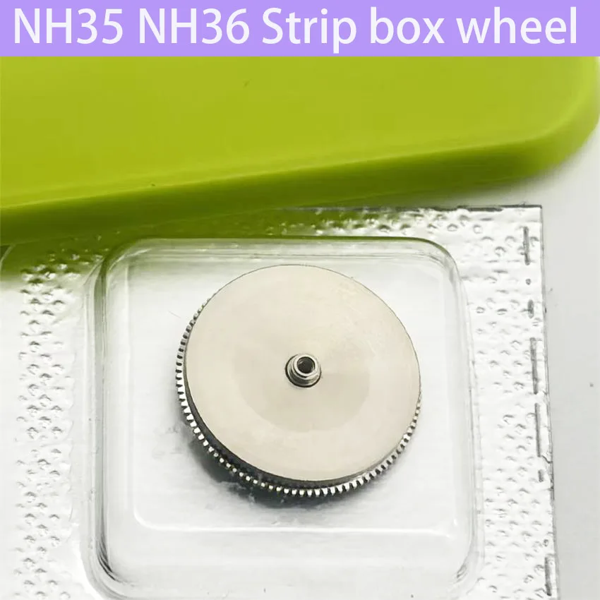 Original Brand New Watch Accessory Parts NH35 NH36 Spring Box Strip Wheel with Spring - Watchmaker Tool Kit Component